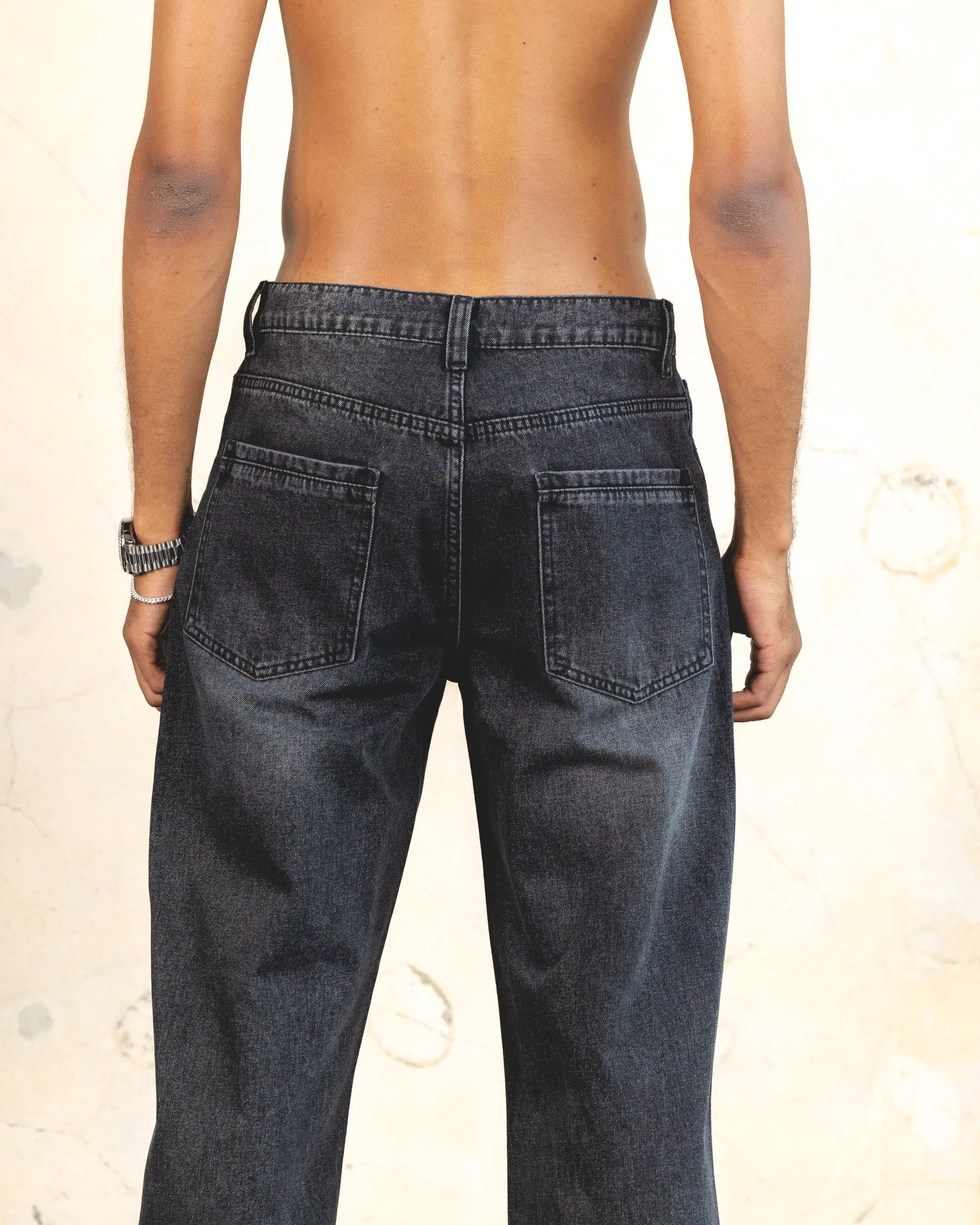 404 205 Bootcut Jeans Black