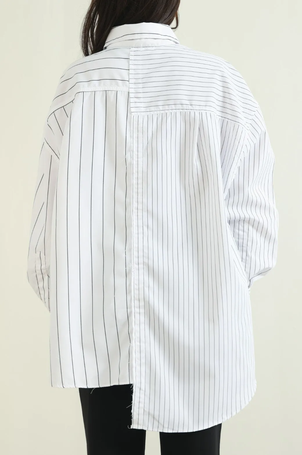 ABSTRACT STRIPED SHIRT