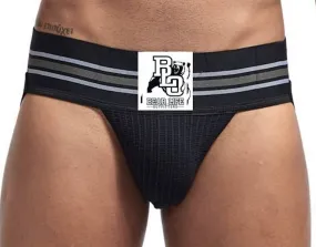 BLO Vintage Style Jockstrap Underwear Black