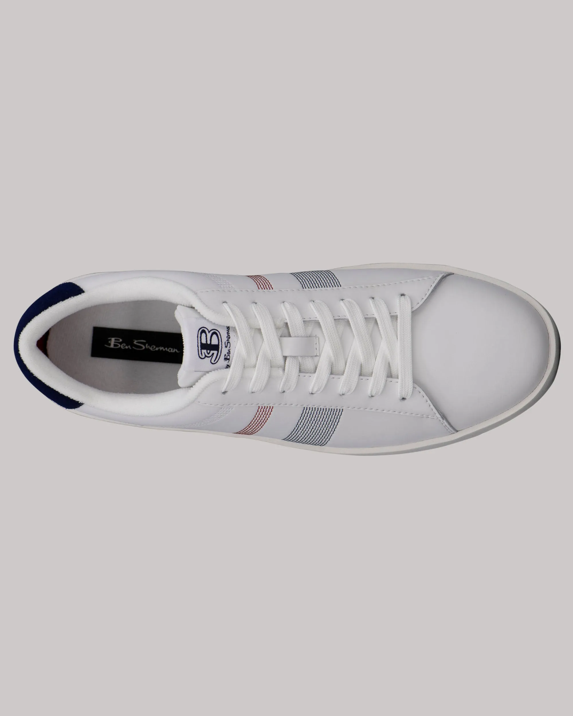 Boxwell Sneaker - White/Navy