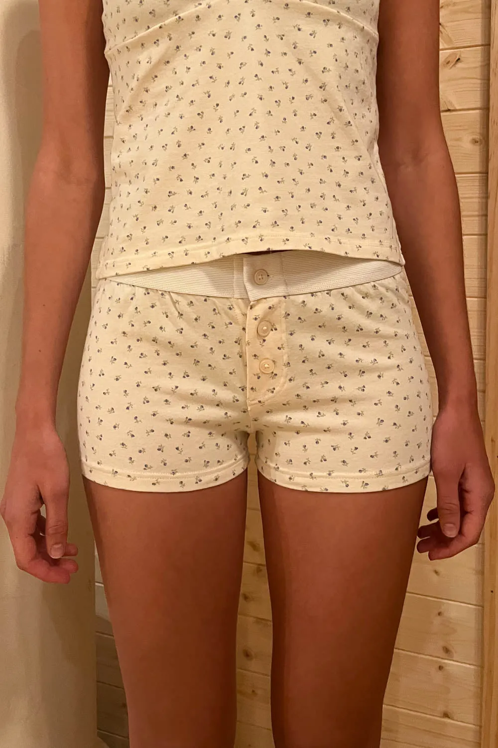 Boy Short Floral Underwear