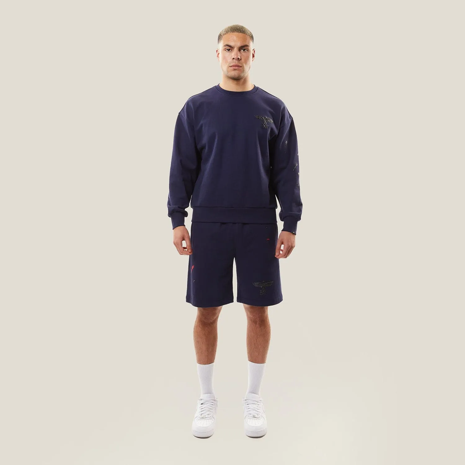 BOY TINT SWEATSHIRT - NAVY