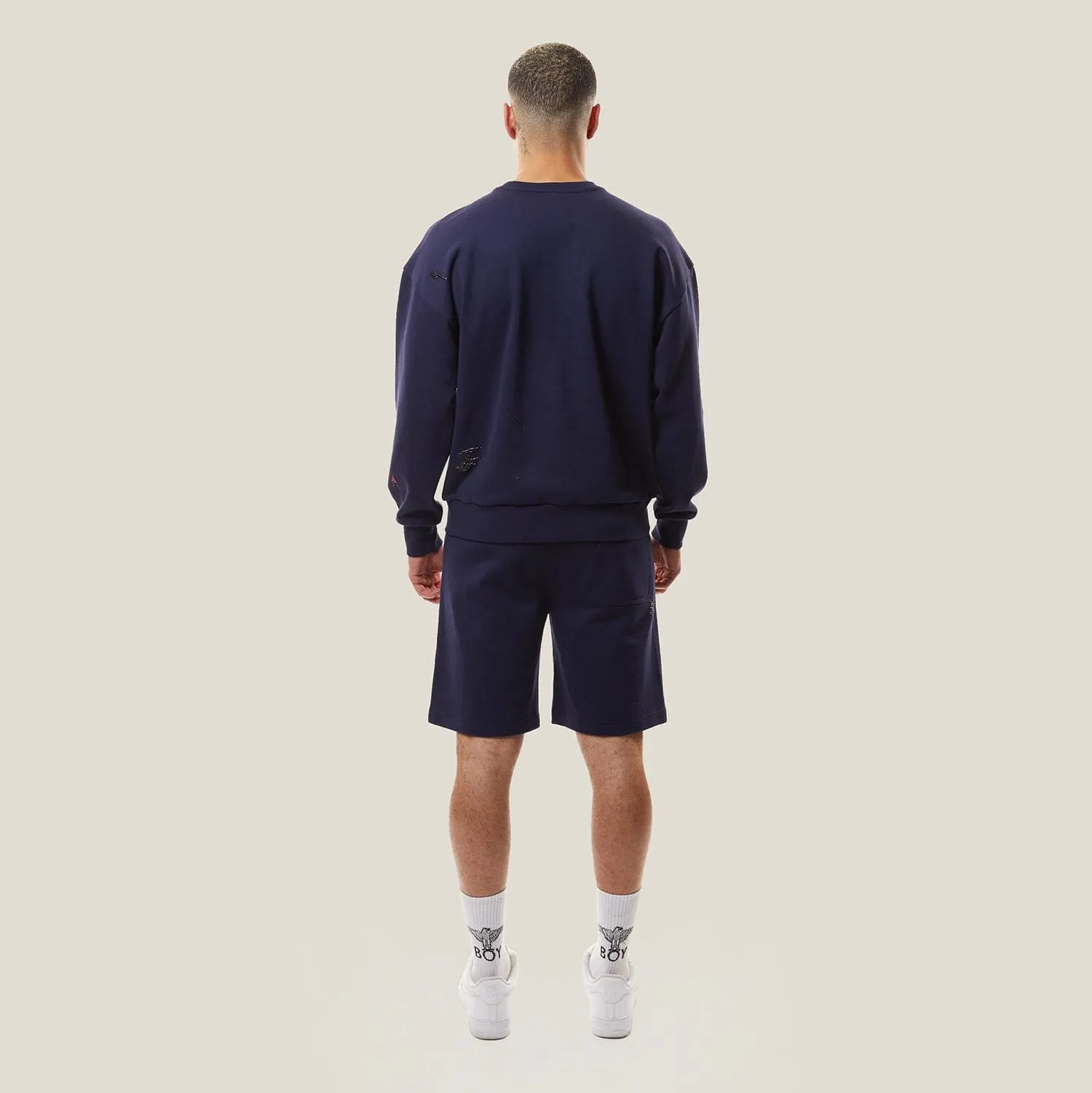 BOY TINT SWEATSHIRT - NAVY