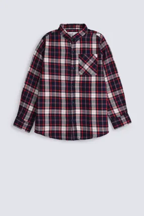 BOYS CHECKERED SHIRT