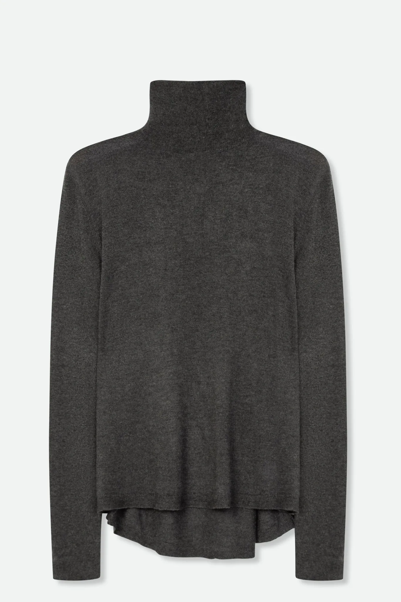 CARLOTA TURTLENECK IN FINE SILK CASHMERE BLEND