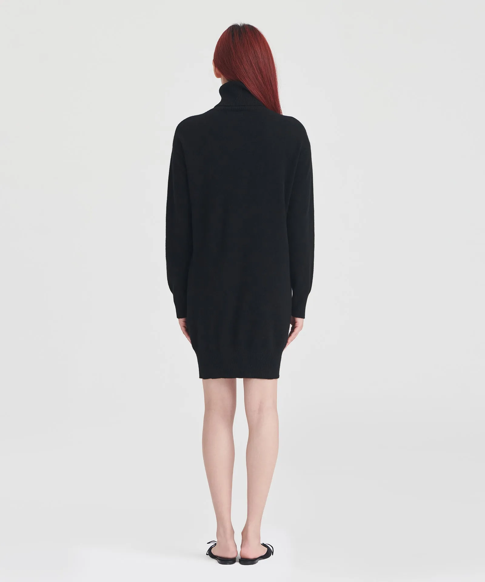 Cashmere Turtleneck Dress