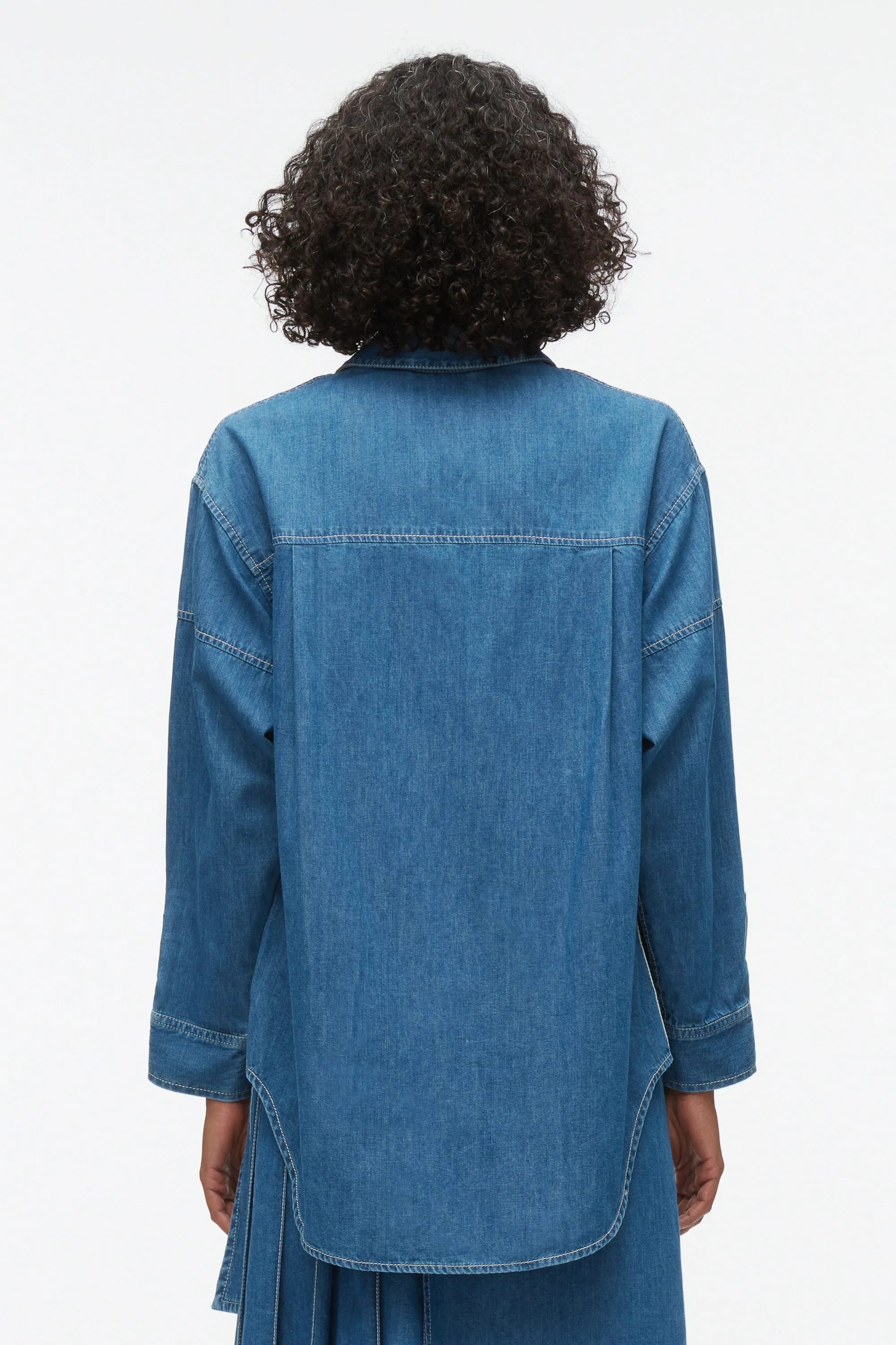 Chambray Oversized Shirt