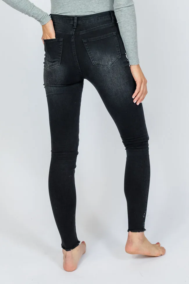 Chelsie Black Skinny Jeans