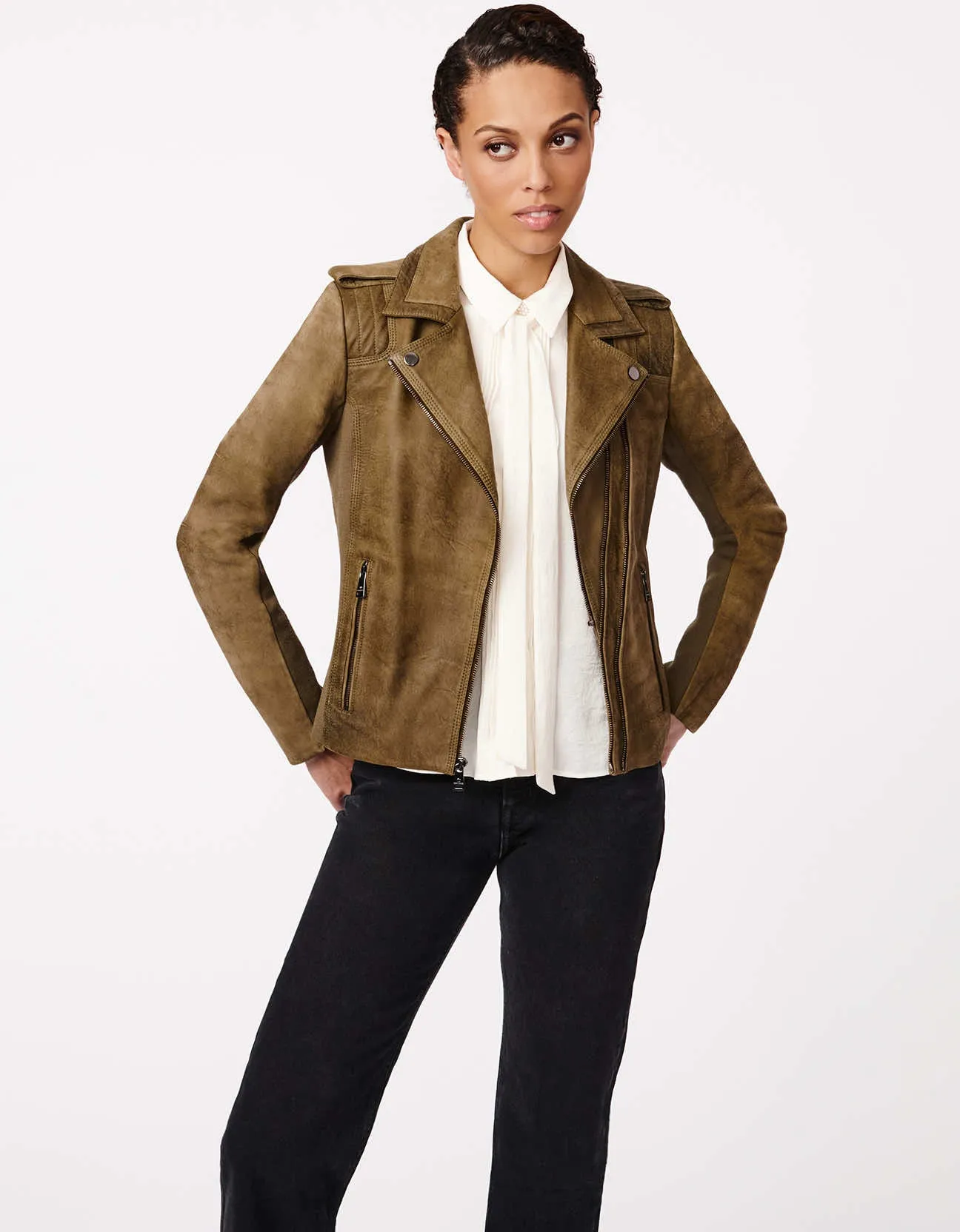 City Edge Moto Leather Jacket