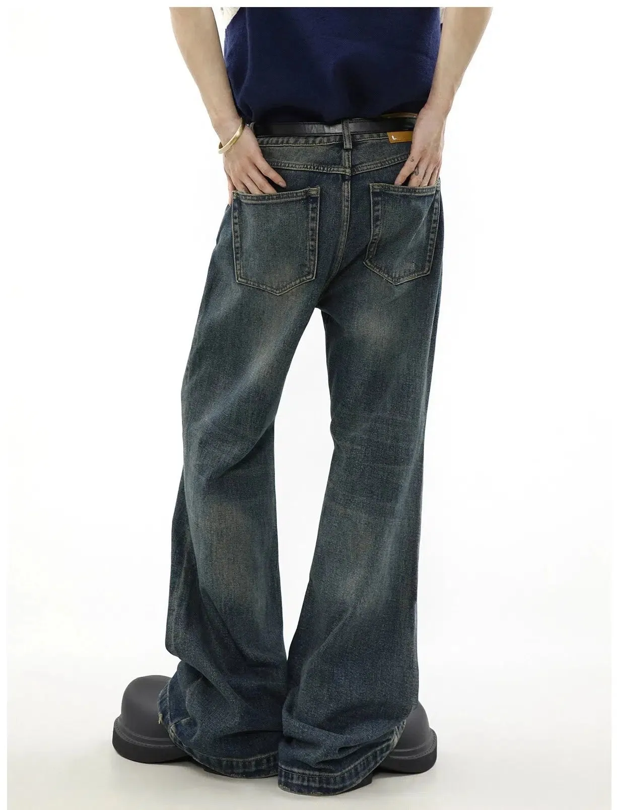 Classic Wide Leg Bootcut Jeans