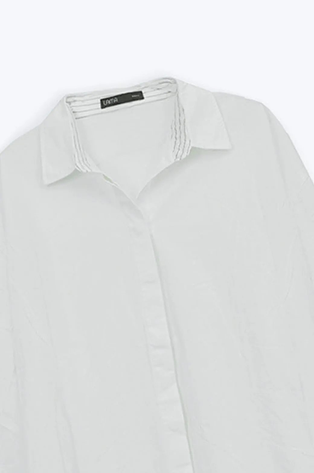 CONTRAST COLLAR BUTTON DOWN