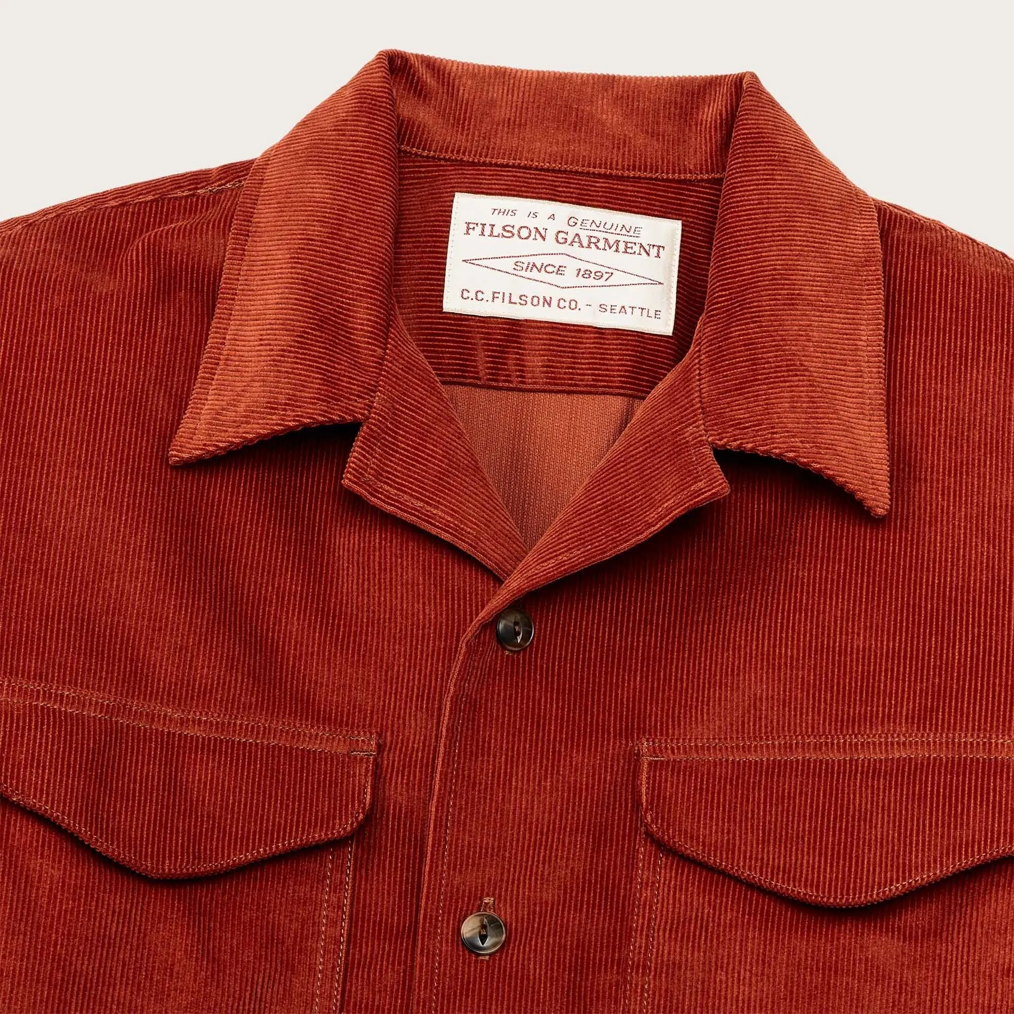 CORDUROY CAMP SHIRT