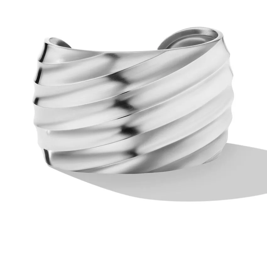 David Yurman Cable Edge Bracelet in Recycled Sterling Silver