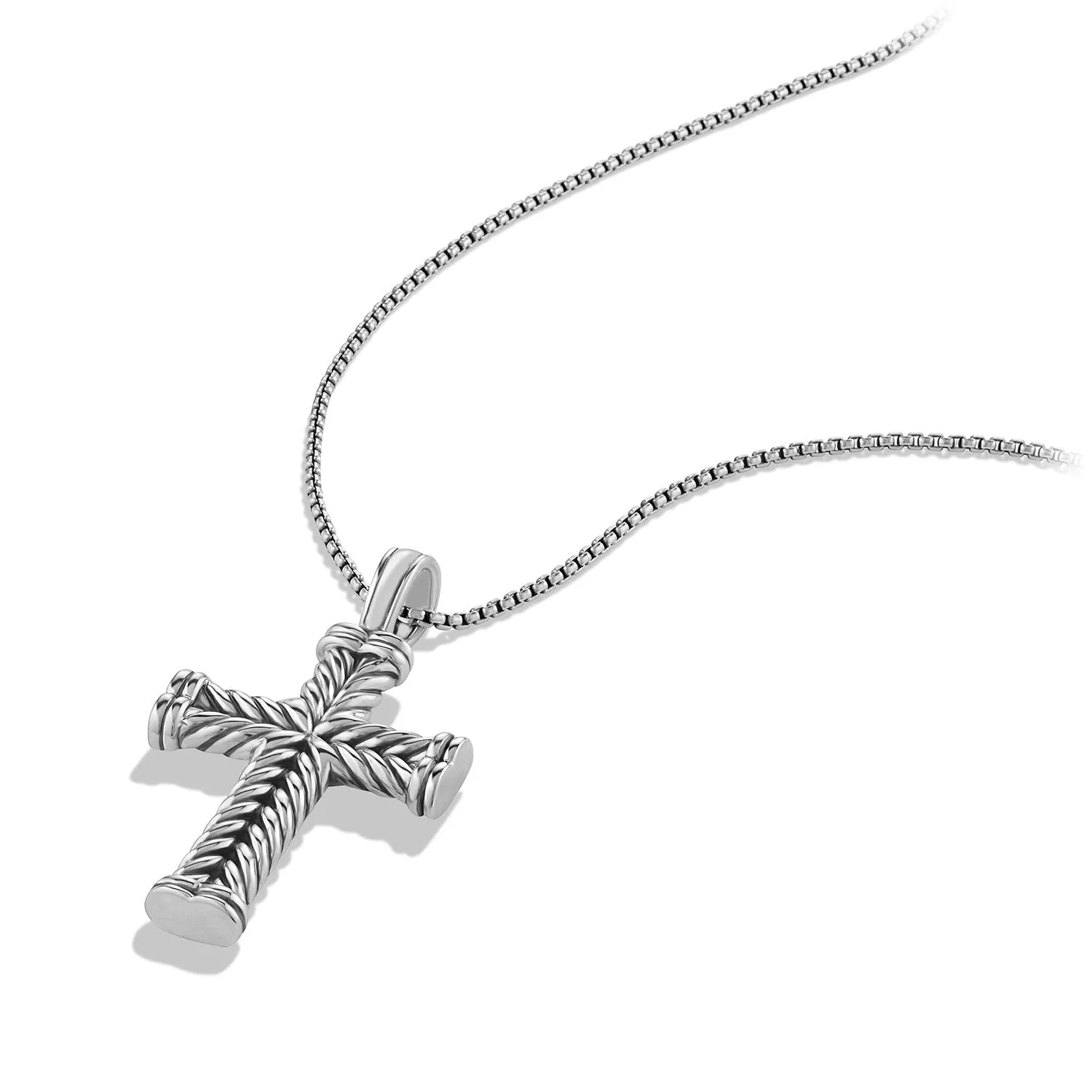 David Yurman Men's Chevron Cross 41 x 30MM