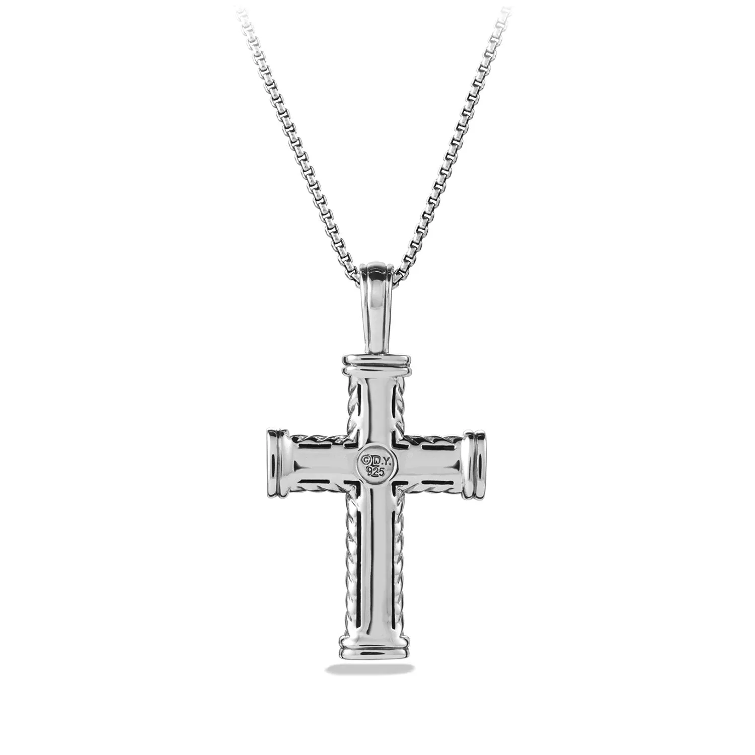 David Yurman Men's Chevron Cross 41 x 30MM