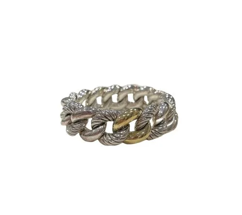 David Yurman Two-Tone Belmont Curb Link Bracelet