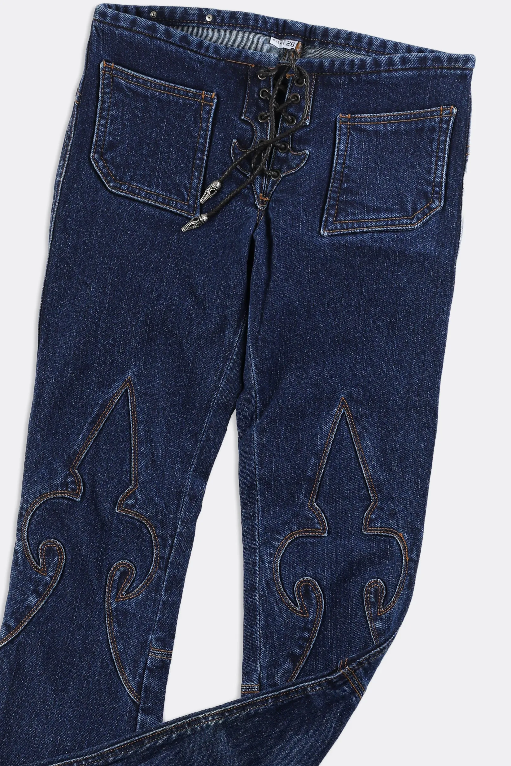 Deadstock Dragonfly Cross Low Rise Jeans