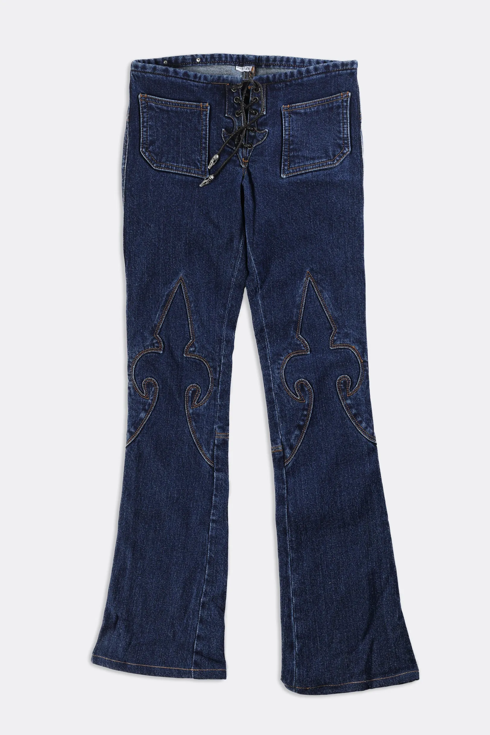 Deadstock Dragonfly Cross Low Rise Jeans