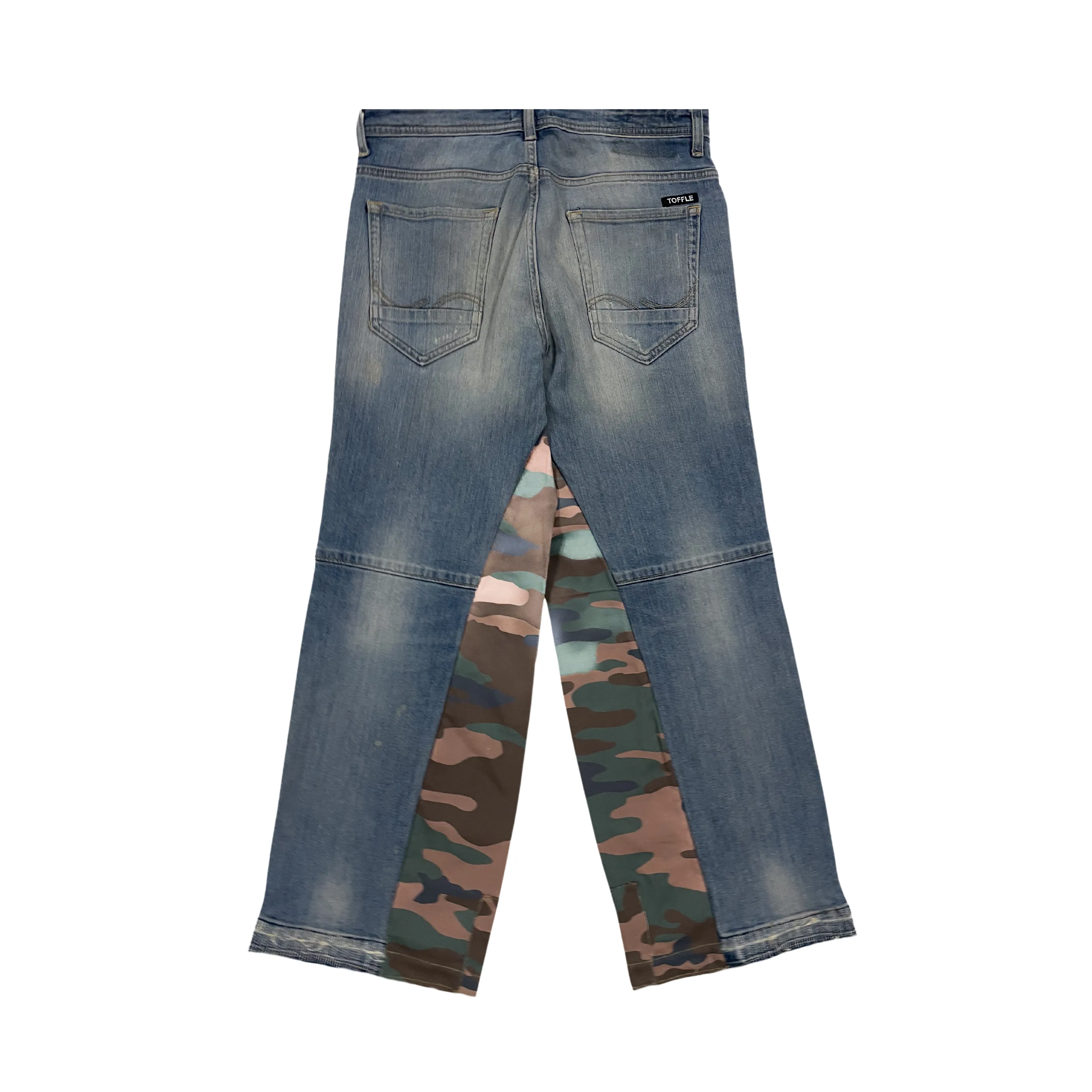 Denim Camo Hybrid Jeans