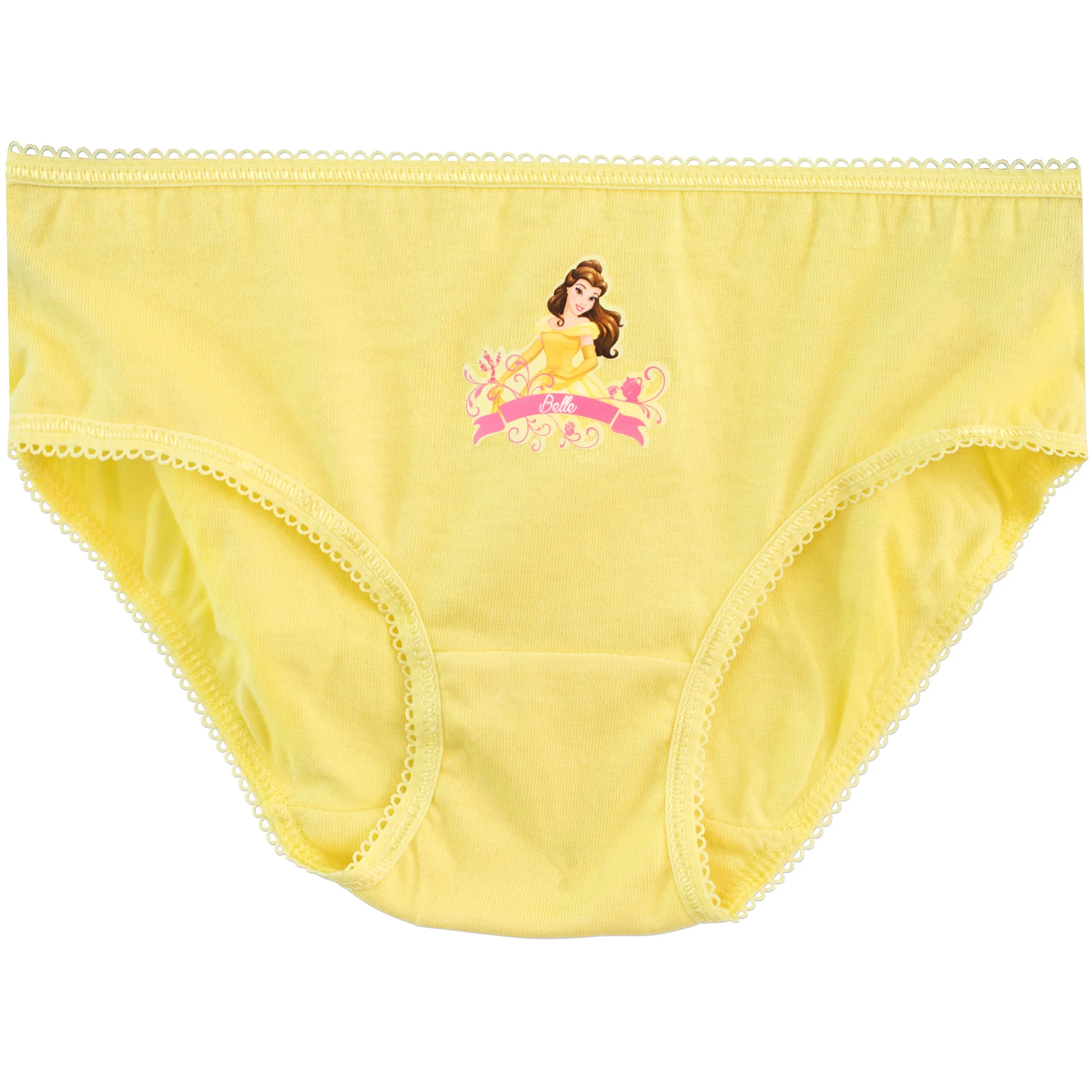 Disney Princess Underwear Pack of 5 - Belle Cinderella Aurora