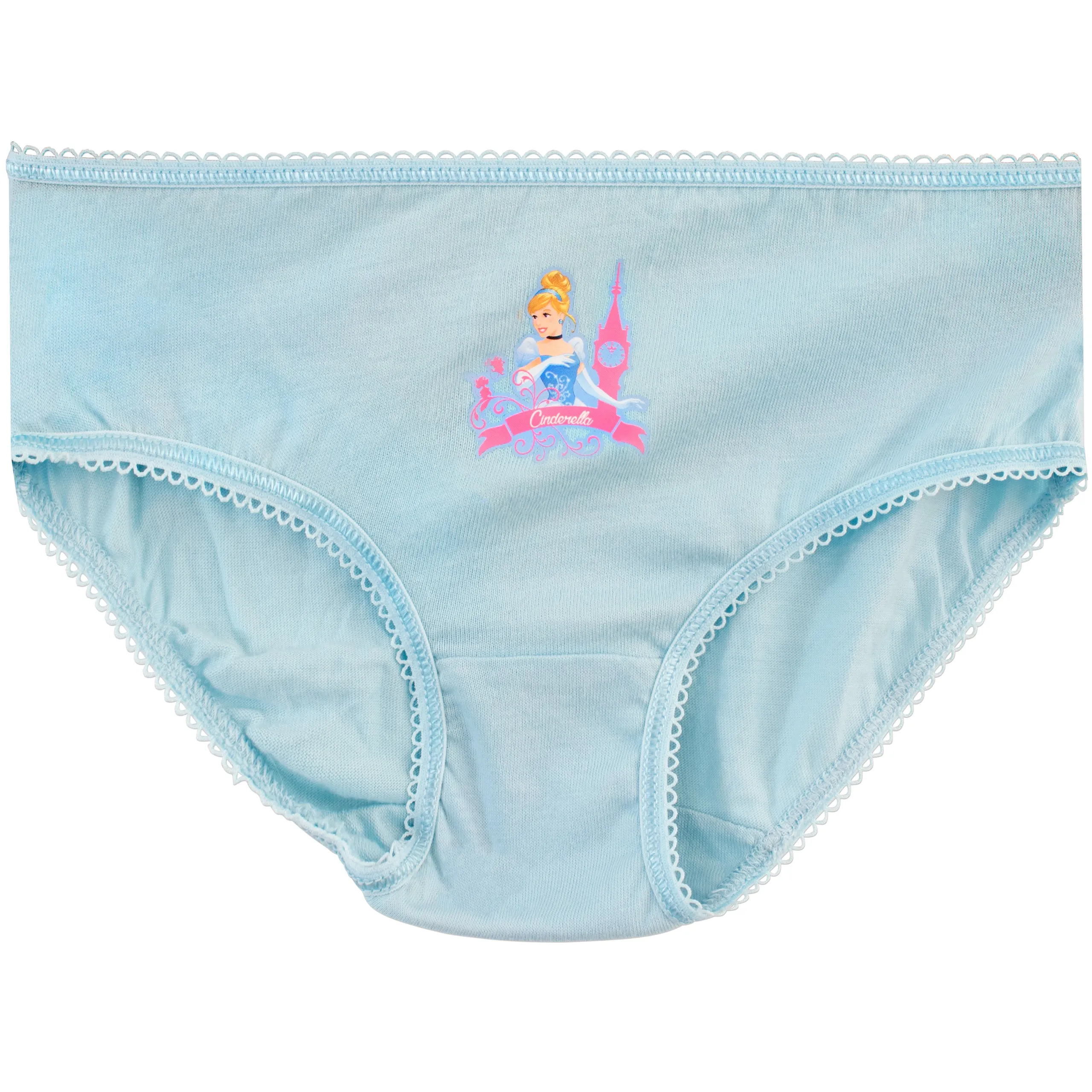 Disney Princess Underwear Pack of 5 - Belle Cinderella Aurora