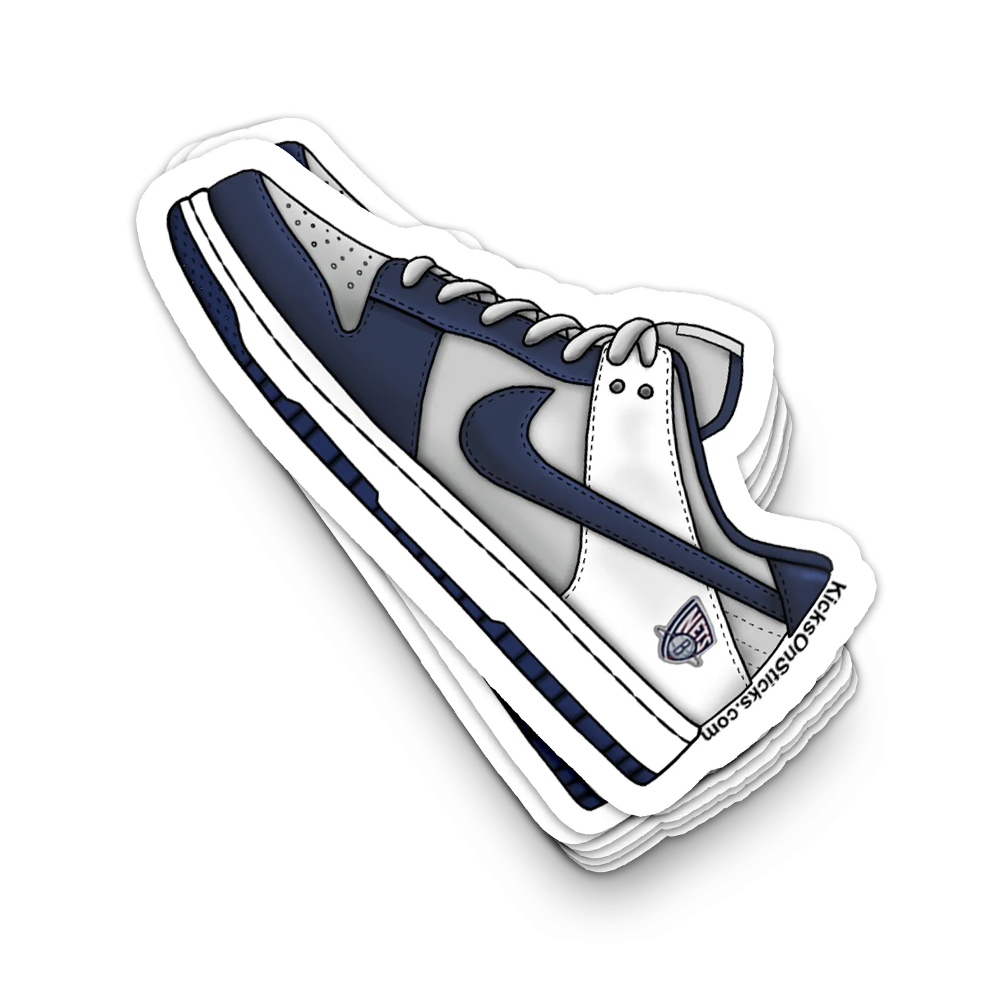 Dunk Low "EMB Nets" Sneaker Sticker