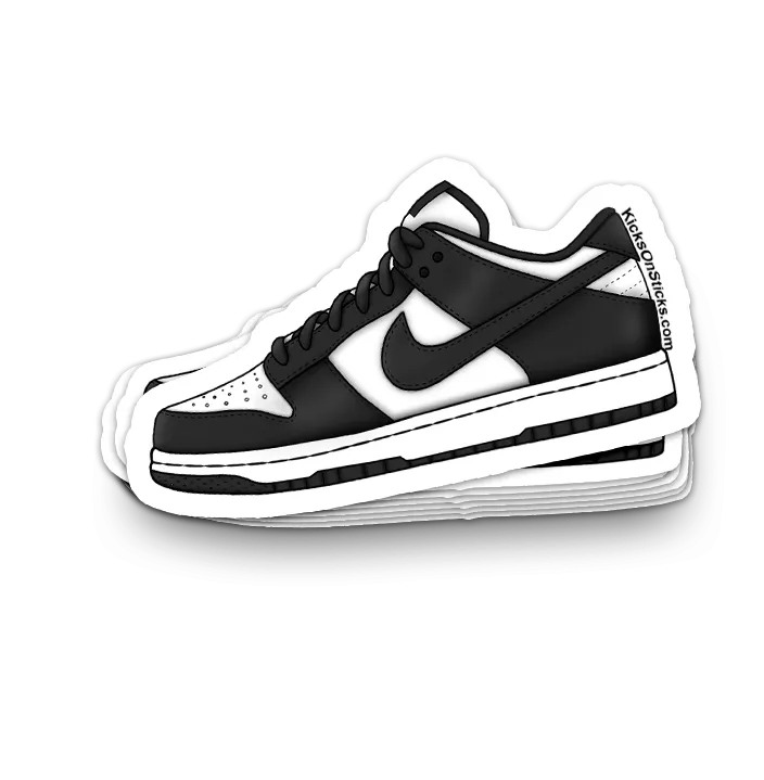 Dunk Low "Panda" Sneaker Sticker