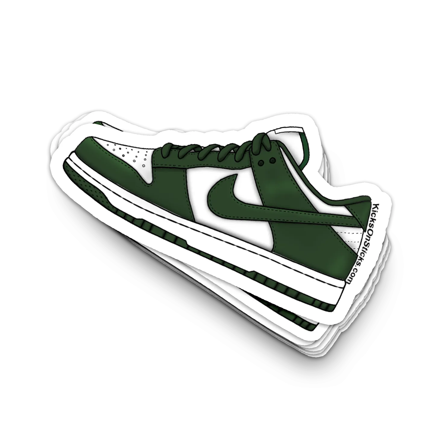 Dunk Low "Spartan" Sneaker Sticker