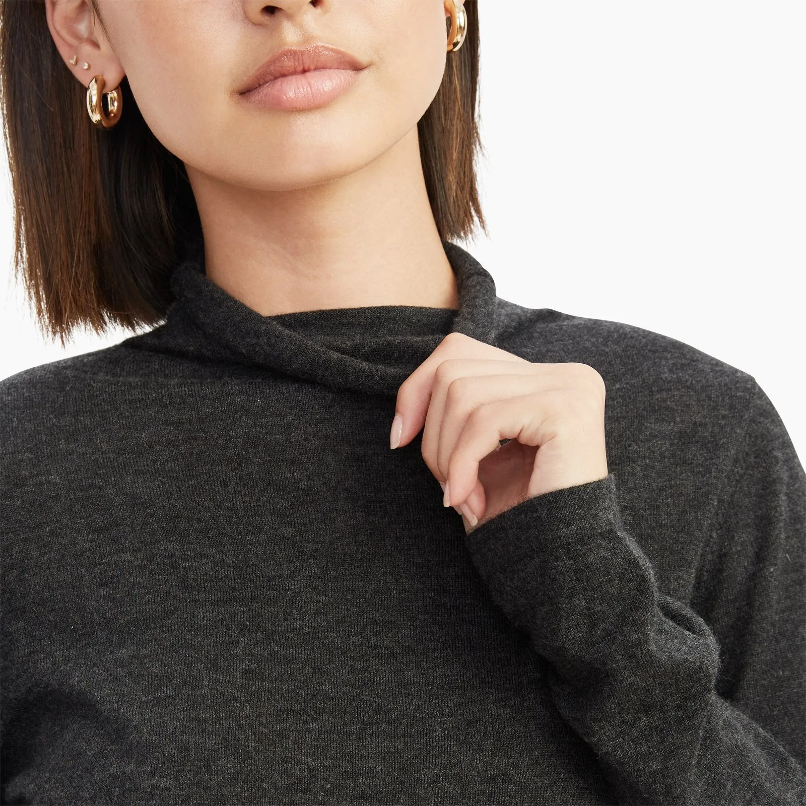 Fancy Cashmere Turtleneck