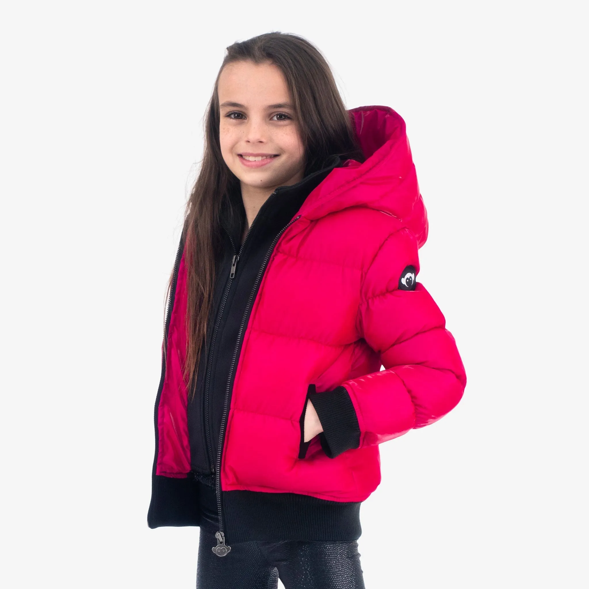 Flurry Coat | Fuchsia