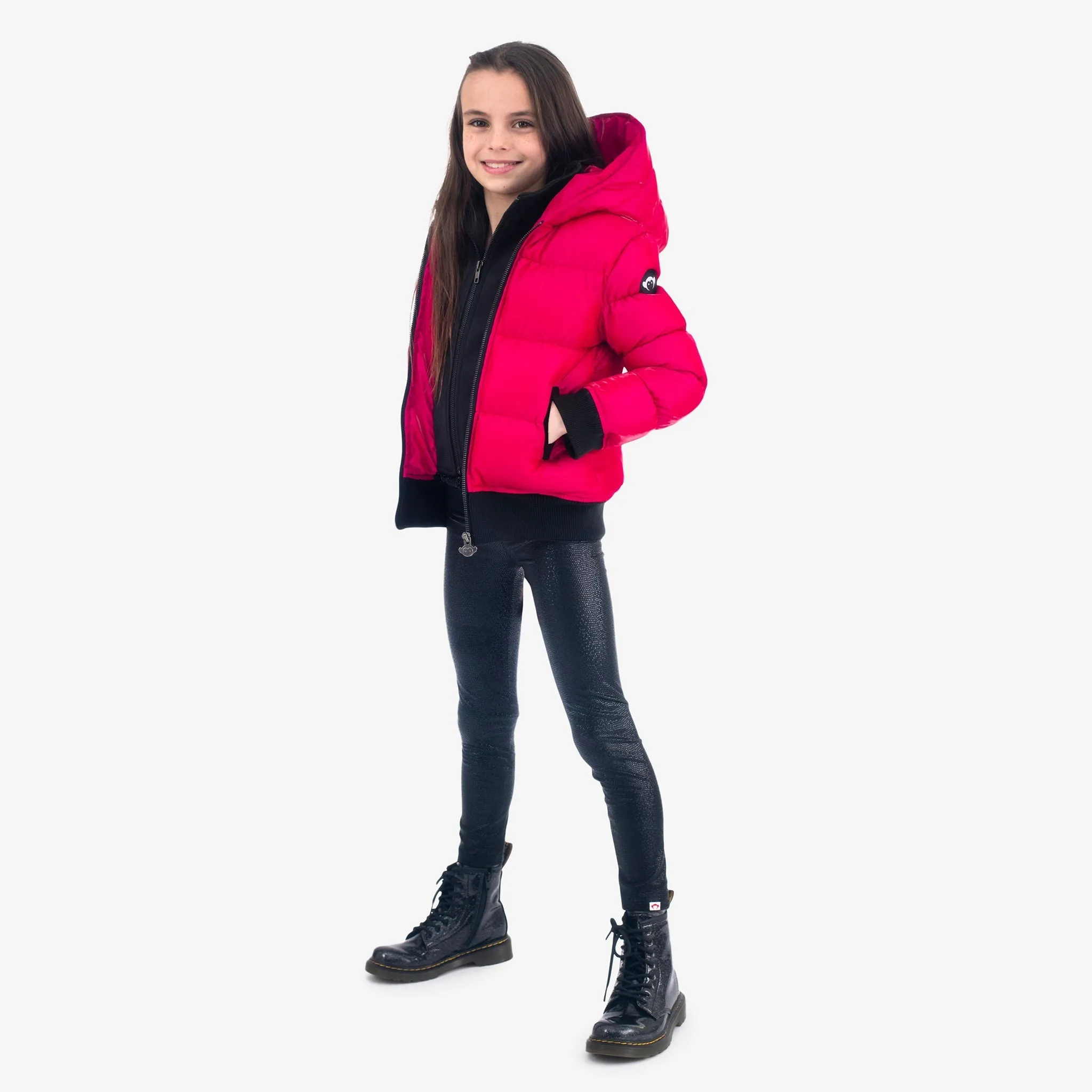 Flurry Coat | Fuchsia