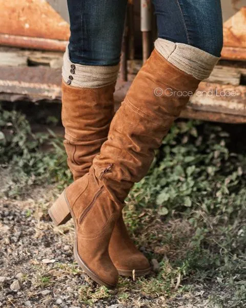 Grace & Lace Ruched Boot Cuffs