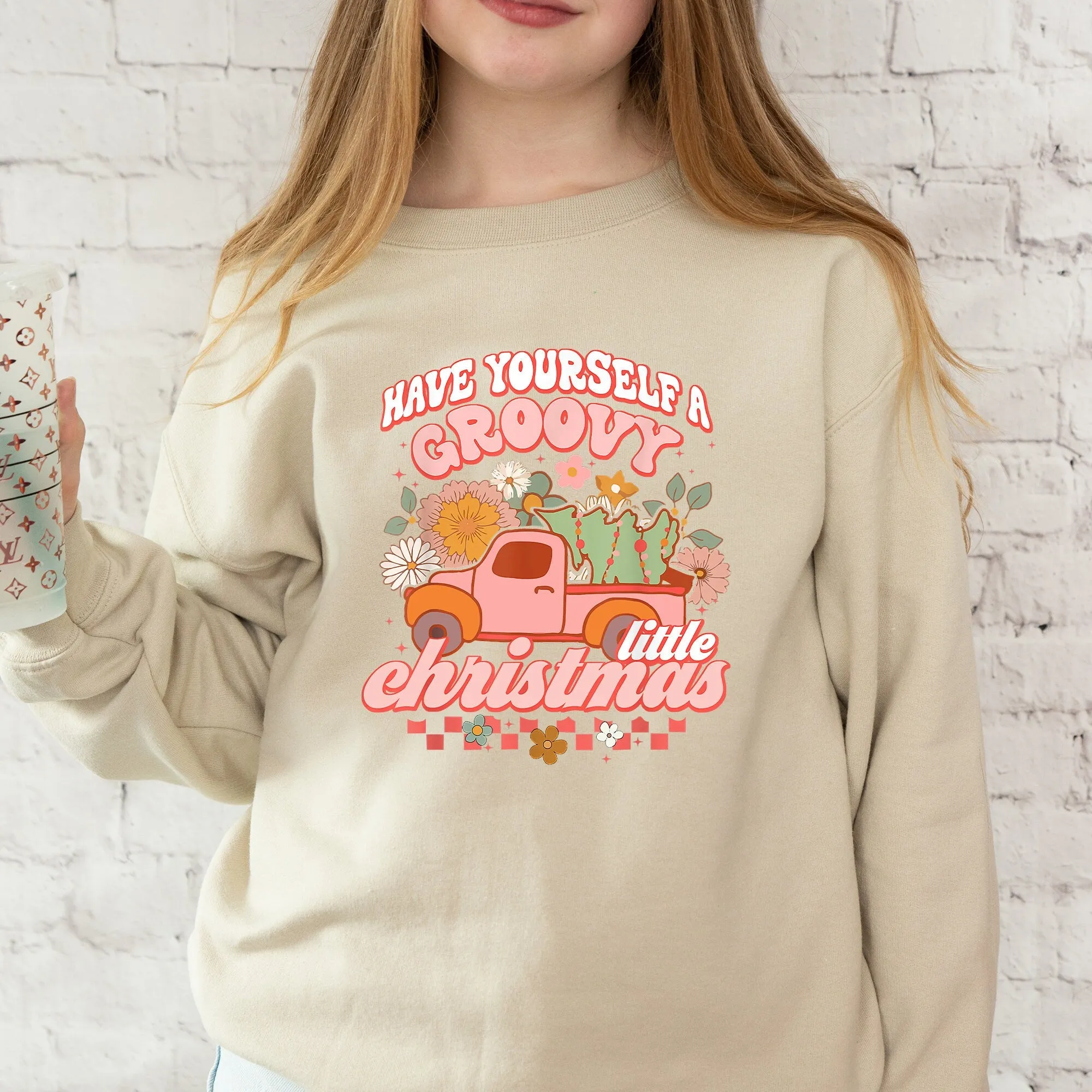 Groovy Christmas Sweatshirt