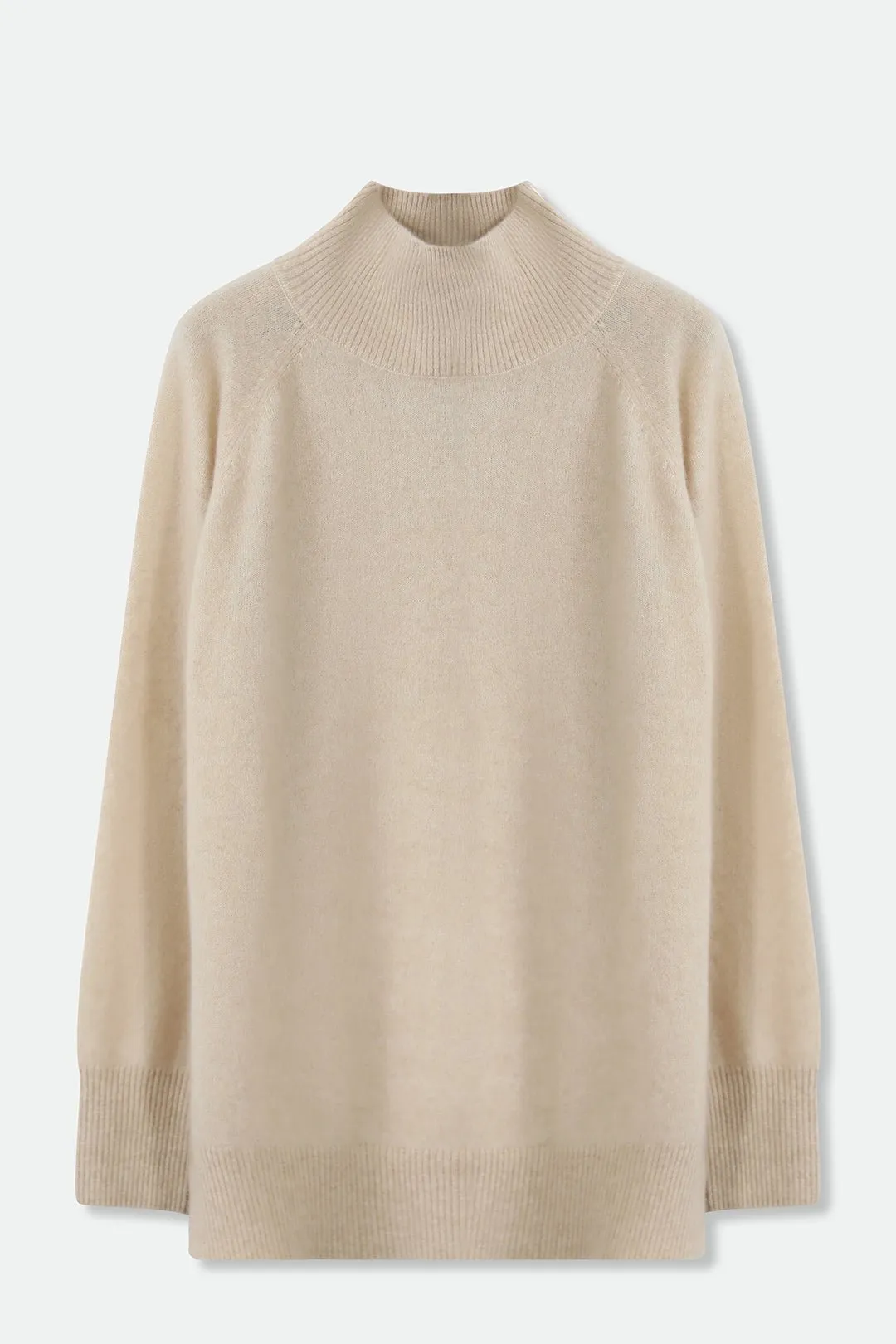 ISLAY TURTLENECK SWEATER IN ITALIAN SPUN CASHMERE SILK