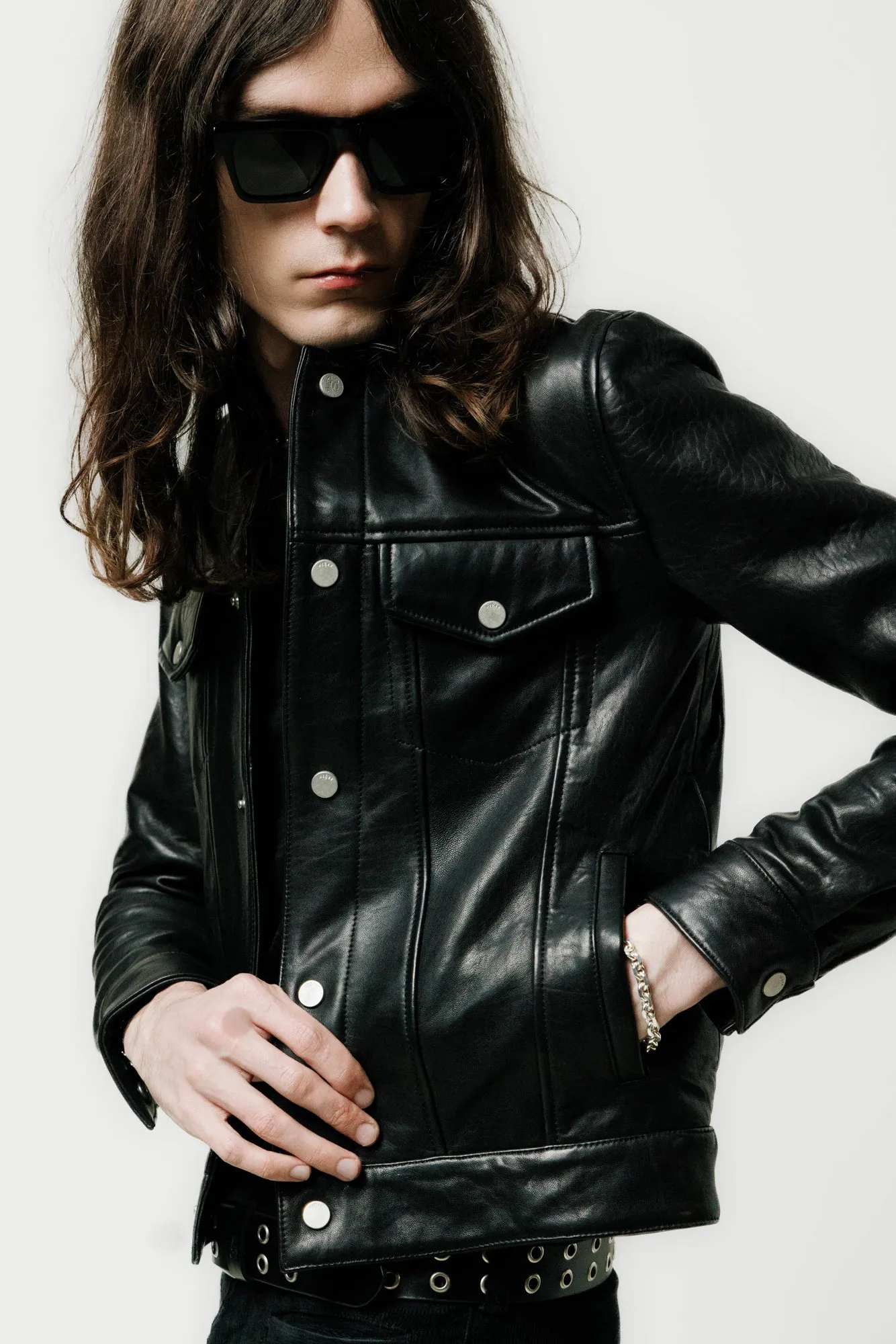 Leather Trucker Jacket