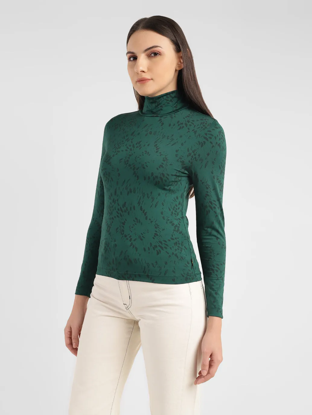 Levi's x Deepika Padukone Moon Rib Turtleneck