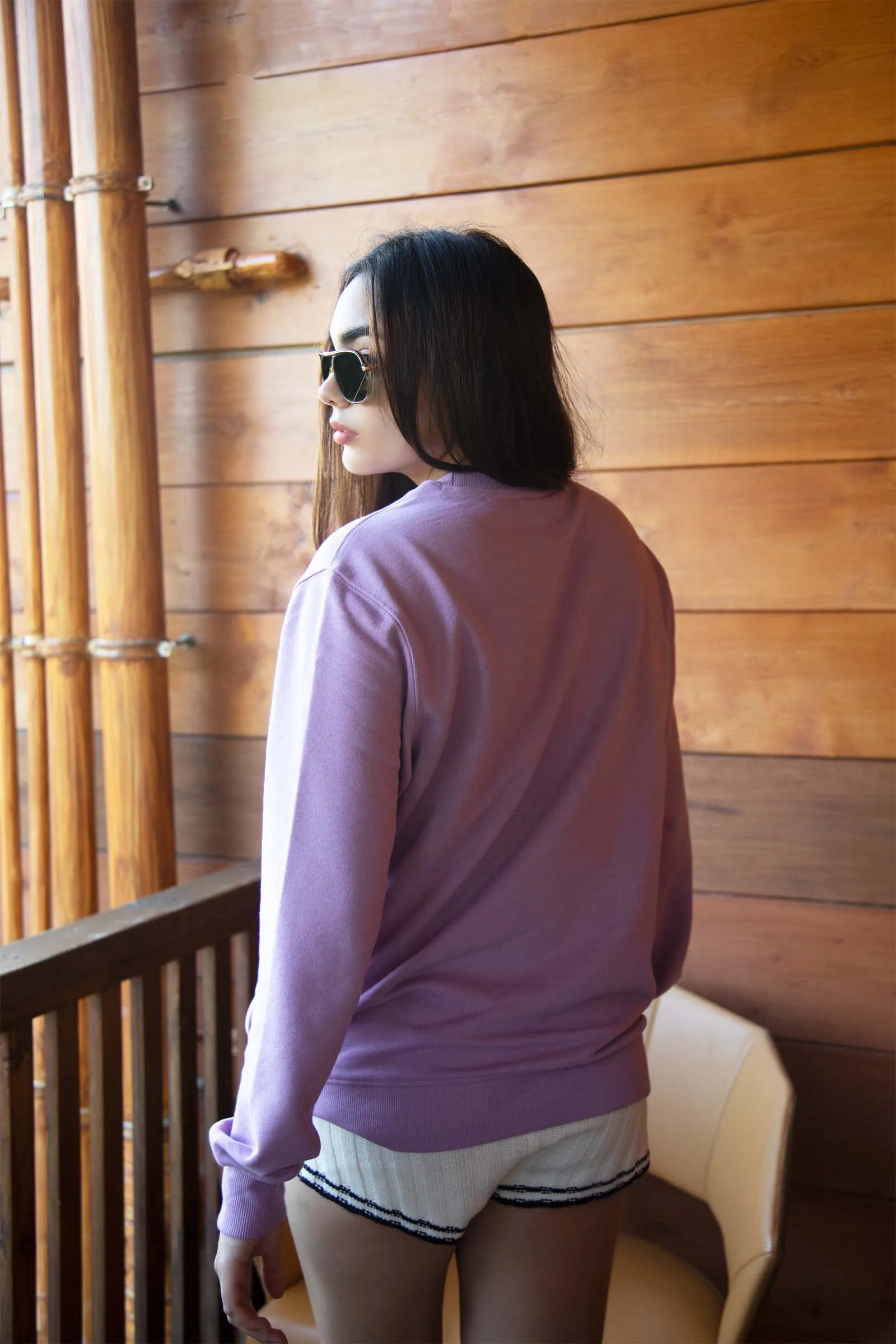 Lilac Wingman Sweatshirt