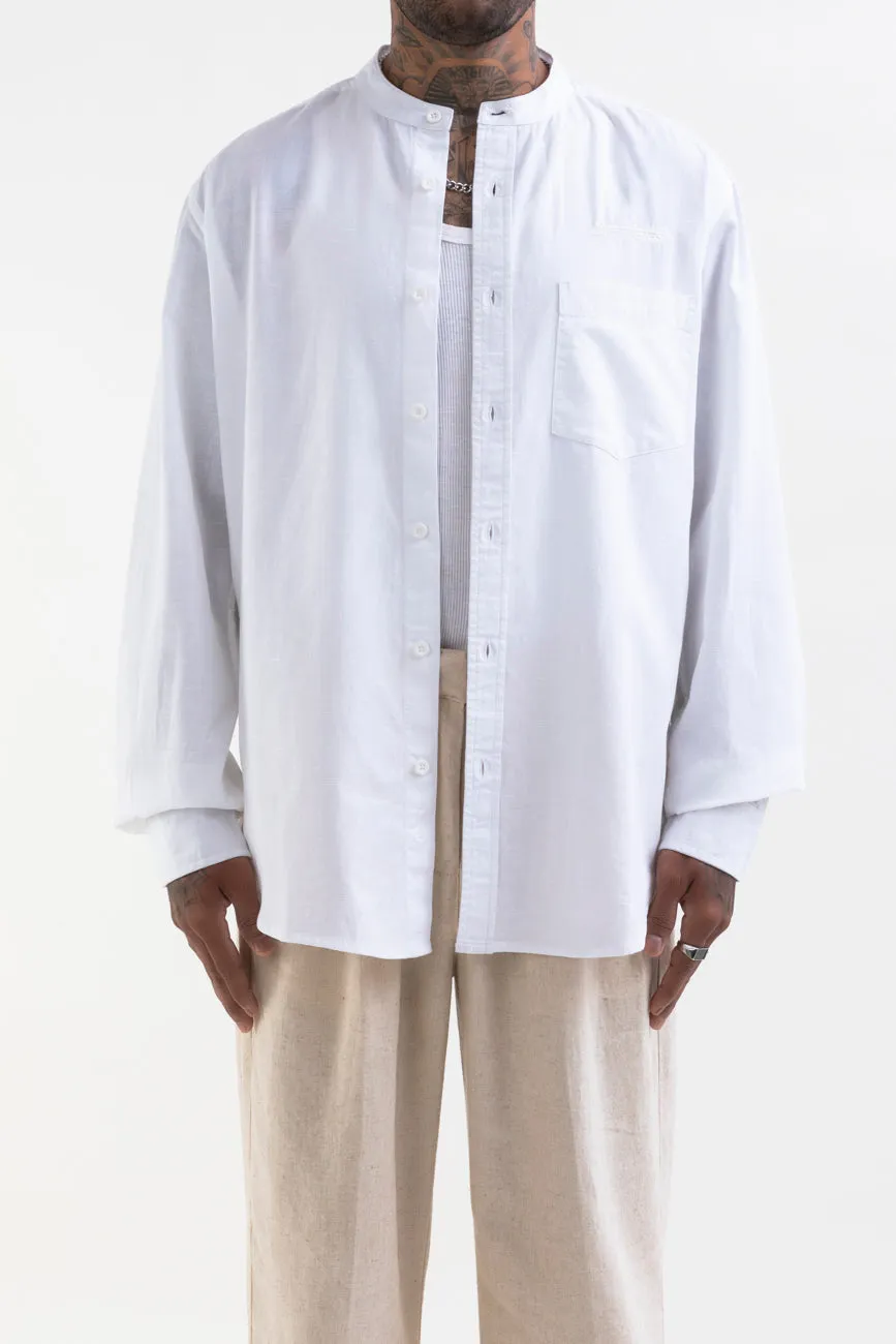 Linen Shirt // White