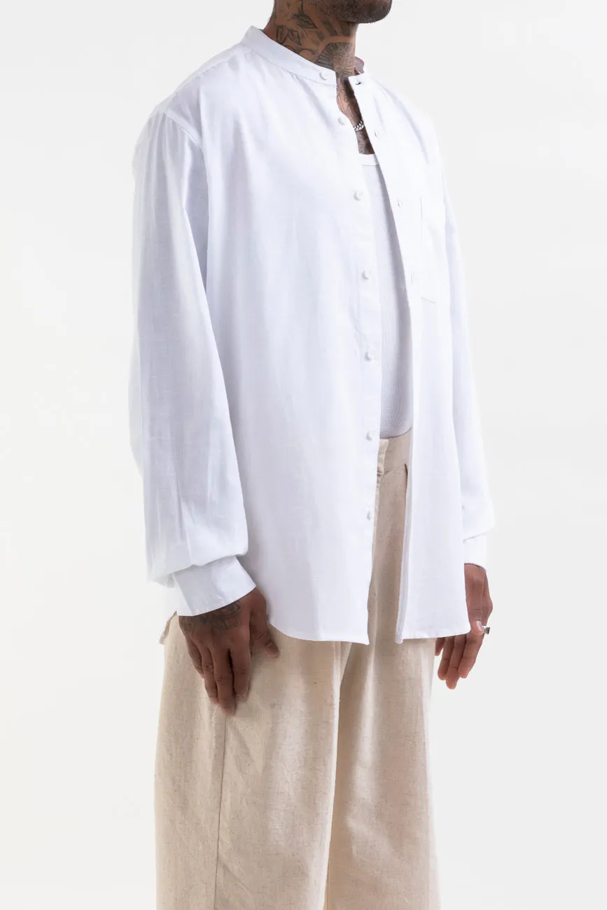 Linen Shirt // White