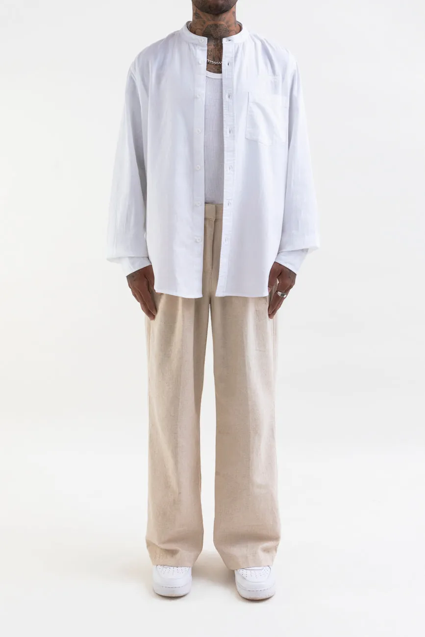 Linen Shirt // White