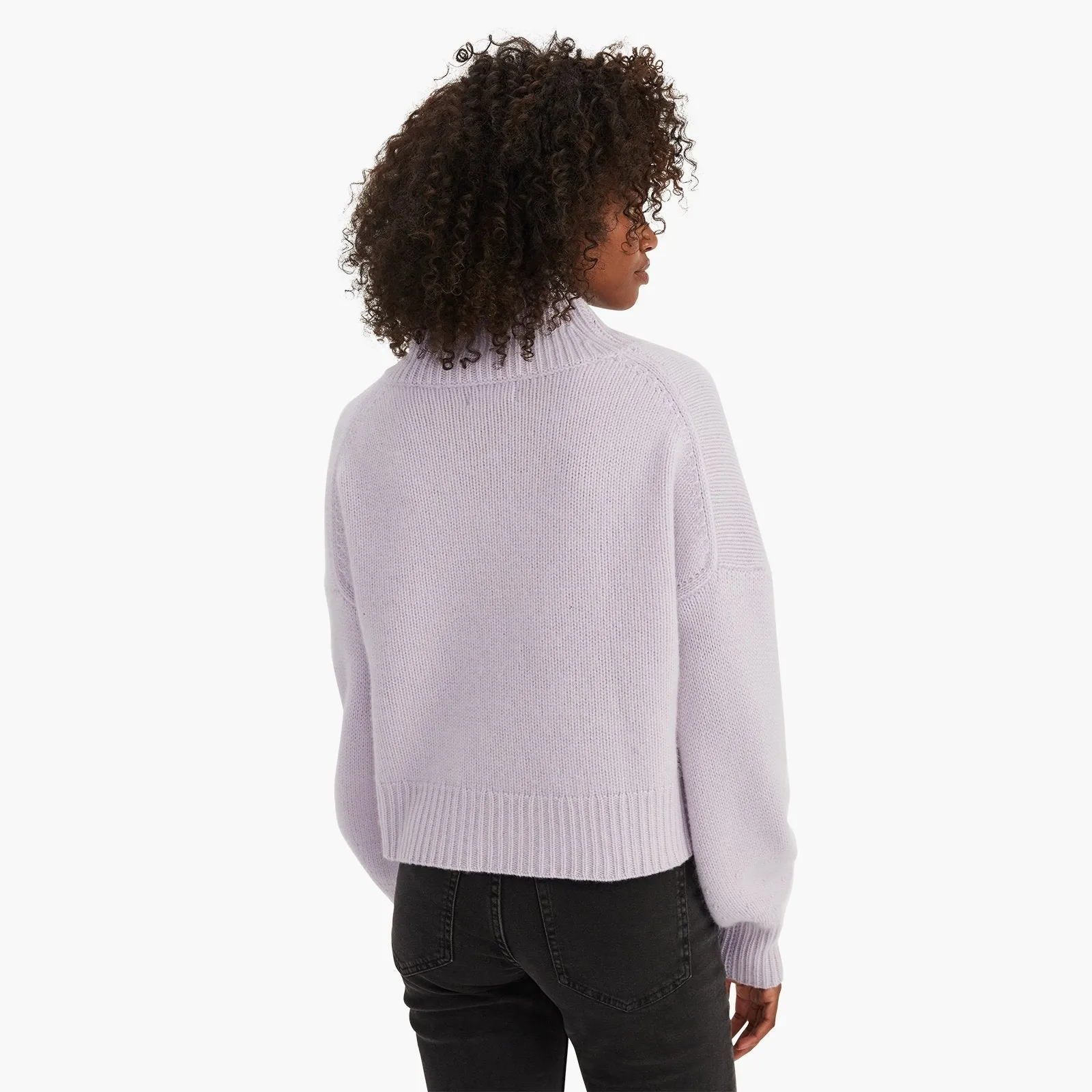 Luxe Cashmere Oversized Turtleneck