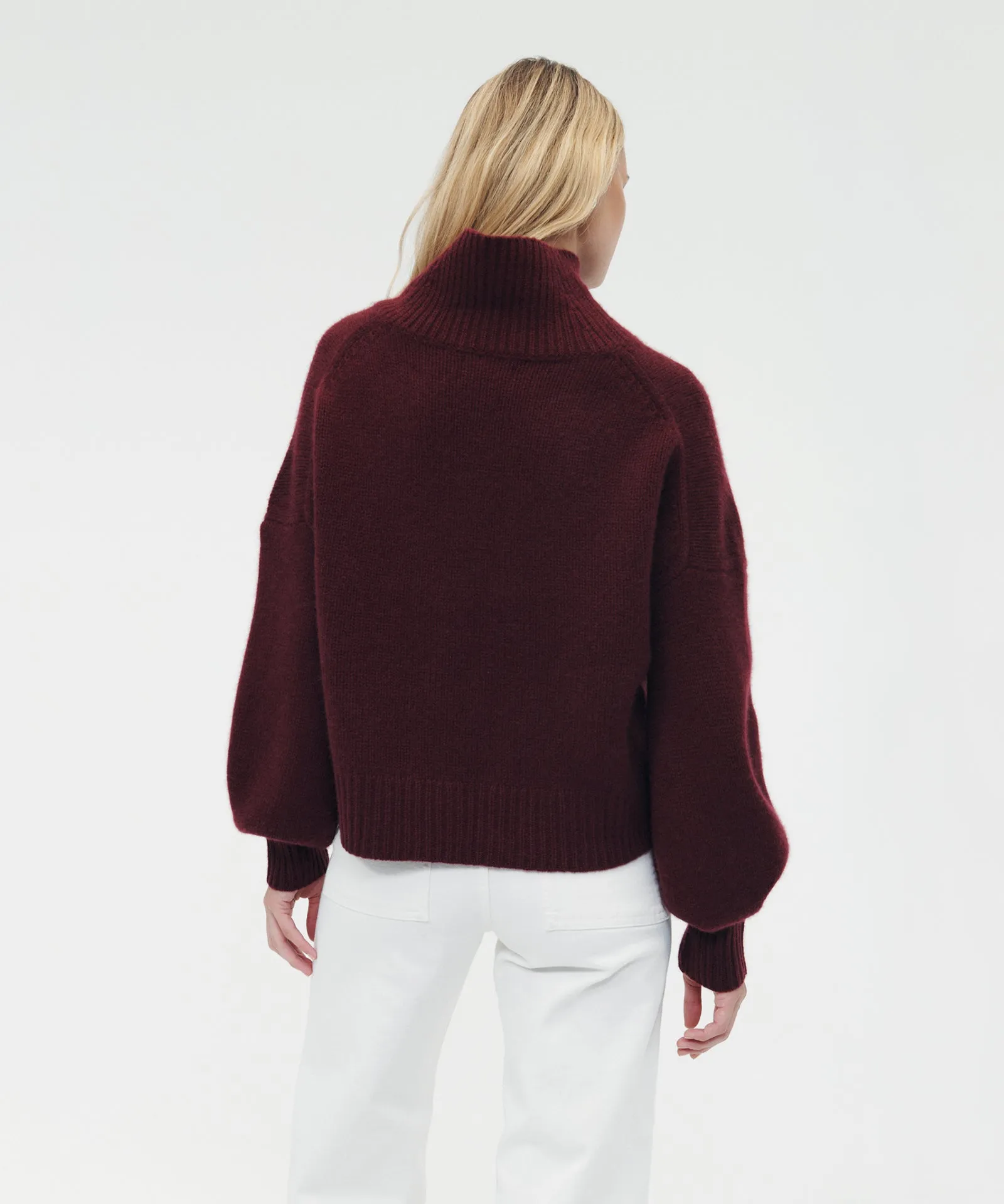 Luxe Cashmere Oversized Turtleneck