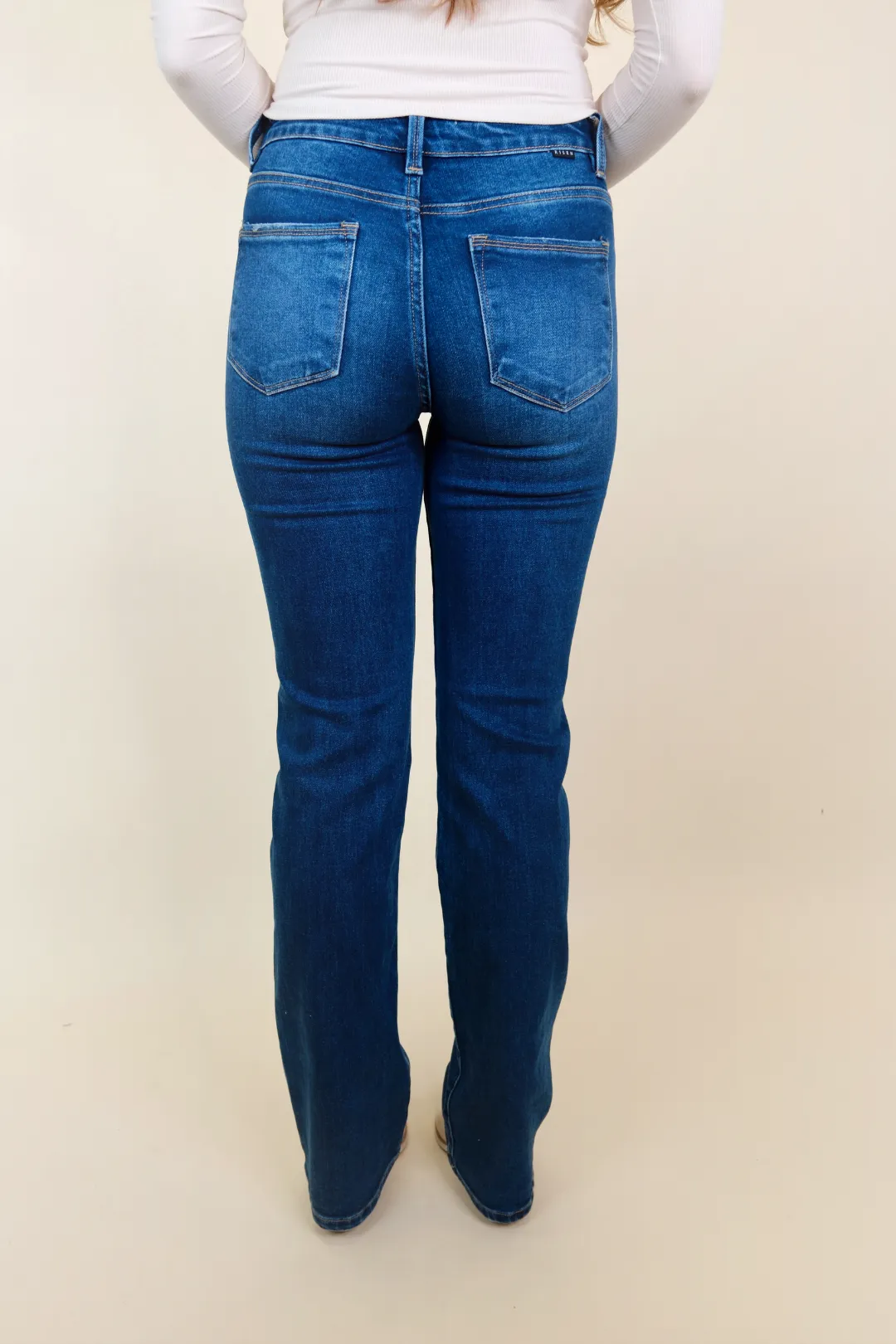 Mallory Midrise Straight Jeans