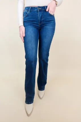 Mallory Midrise Straight Jeans