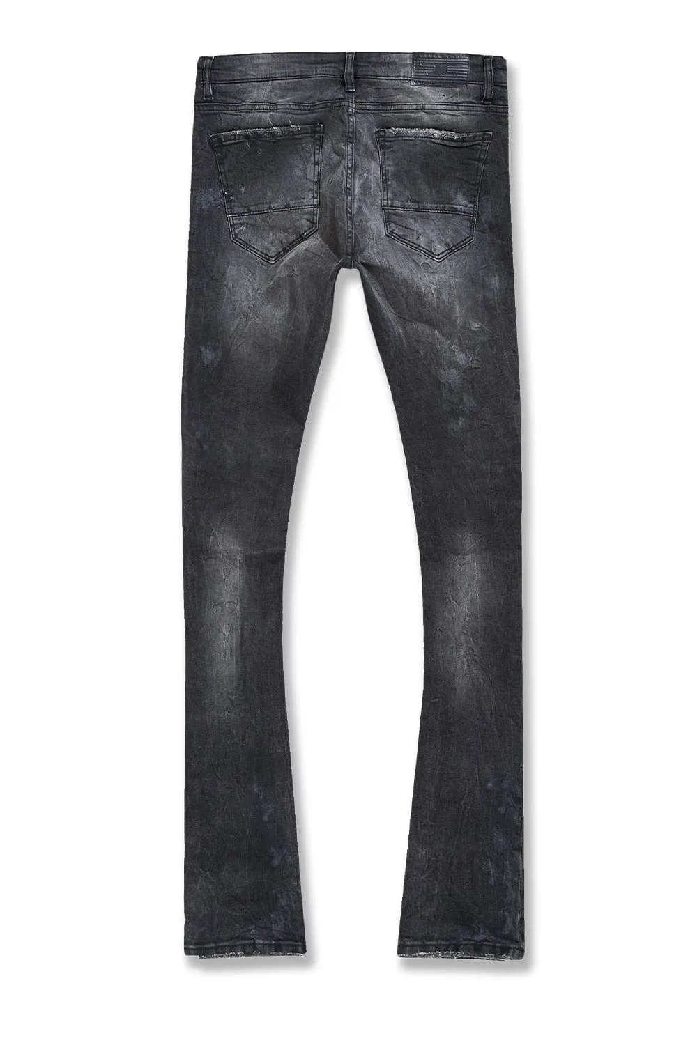 Martin Stacked - Crouching Tiger Denim (Industrial Black)