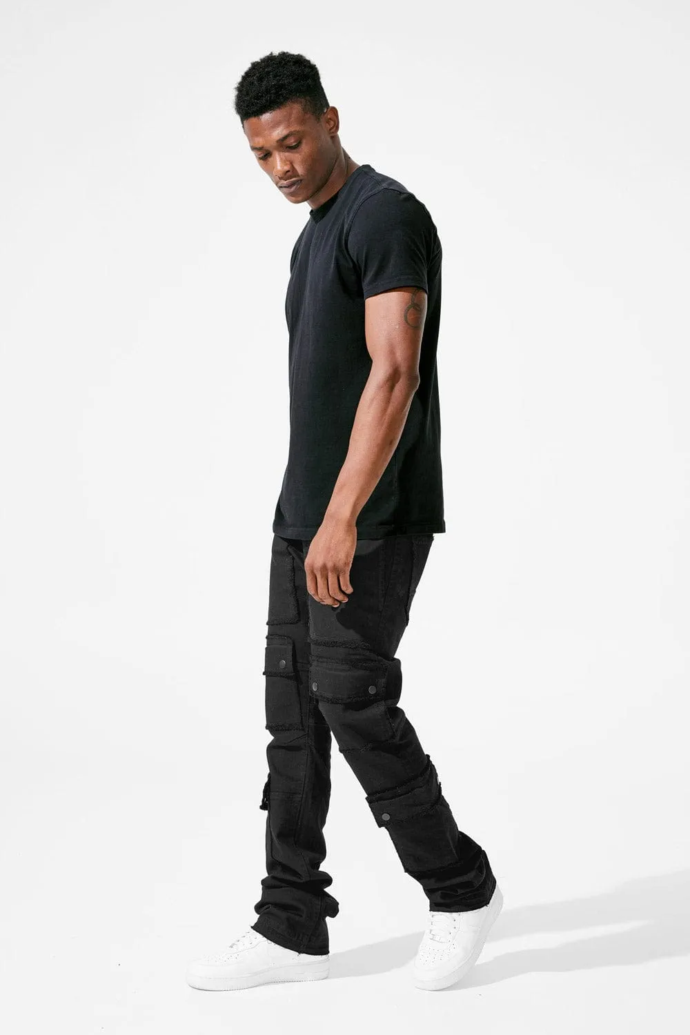 Martin Stacked - El Dorado Cargo Pants (Jet Black)