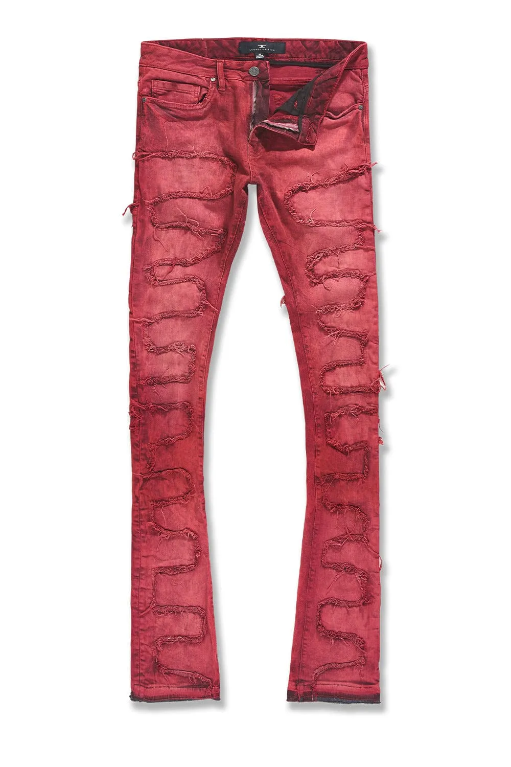 Martin Stacked - Oasis Denim (Red)