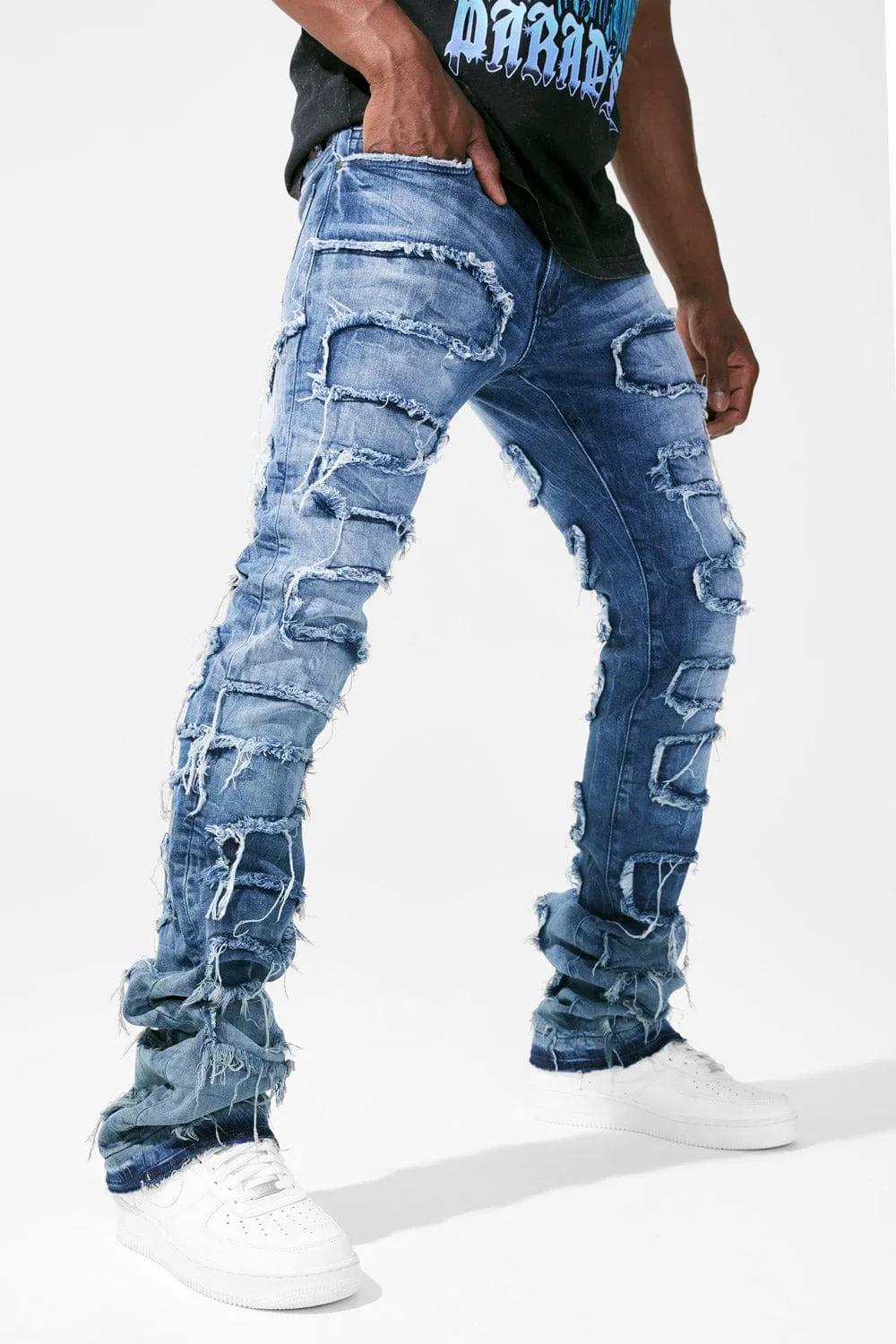 Martin Stacked - Oasis Denim