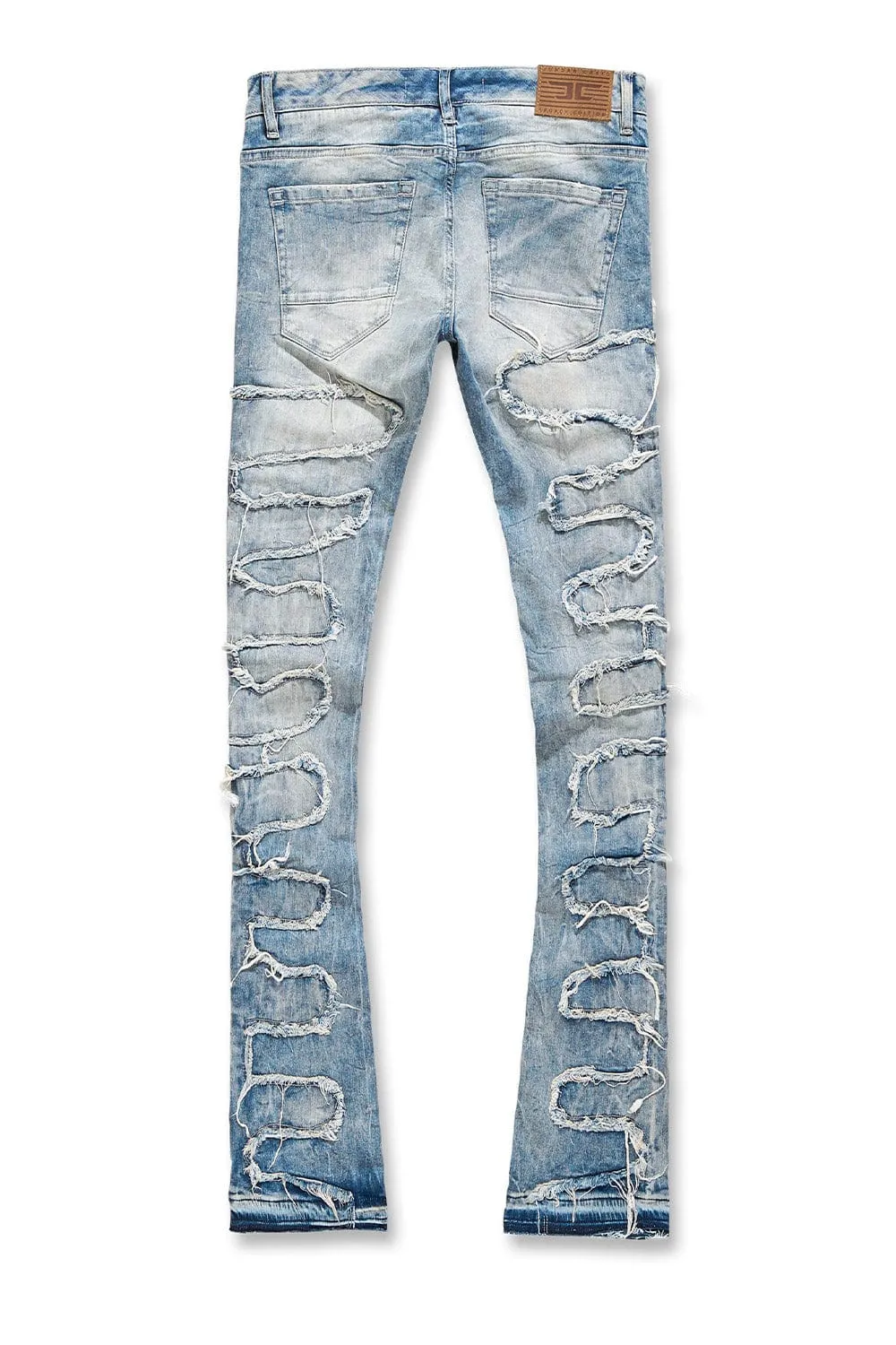 Martin Stacked - Python Denim (Studio Blue)