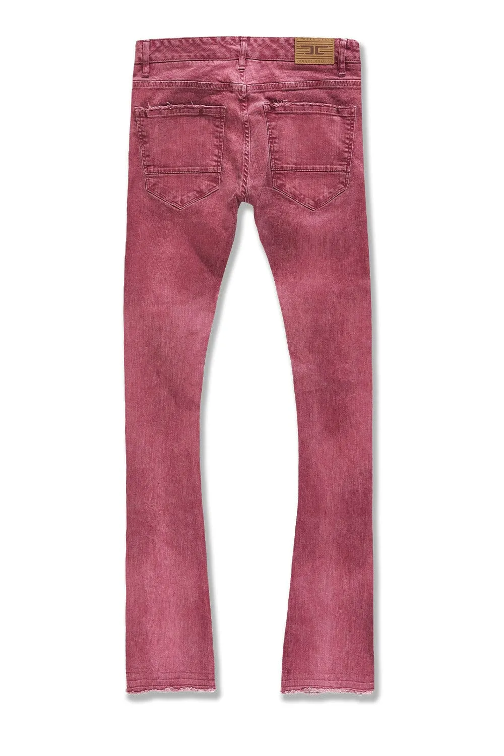 Martin Stacked - Santorini Denim (Dusty Rose)